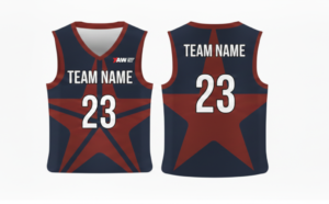 Custom lone star stars adult youth unisex basketball jersey