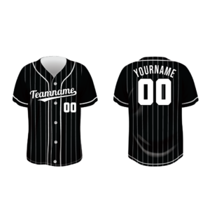 Black Baseball Jersey – BSB002