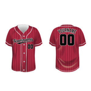 Red Baseball Jersey – BSB005