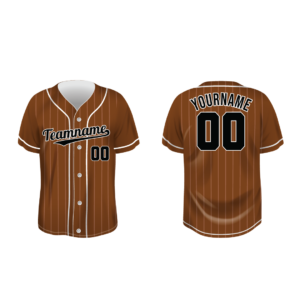 Orange Baseball Jersey - BSB021