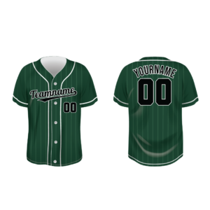 Green Baseball Jersey - BSB028