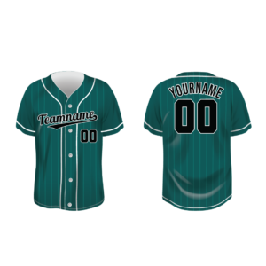 Green Baseball Jersey - BSB029
