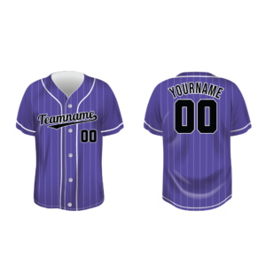 Violet Storm Custom Baseball Jersey – BSB036