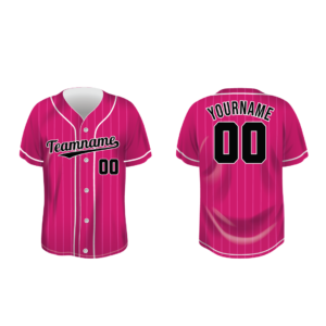 Pink Baseball Jersey - BSB043