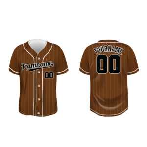 Golden Titan Custom Baseball Jersey – BSB045