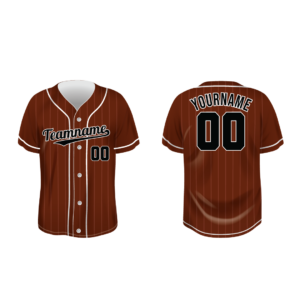 Burnt Ember Custom Baseball Jersey – BSB046