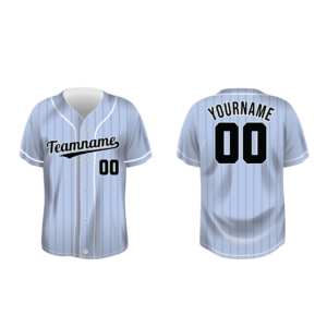 Hyper Blue Custom Baseball Jersey – BSB049