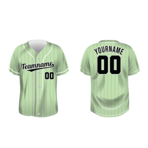 Velocity Green Custom Baseball Jersey – BSB051