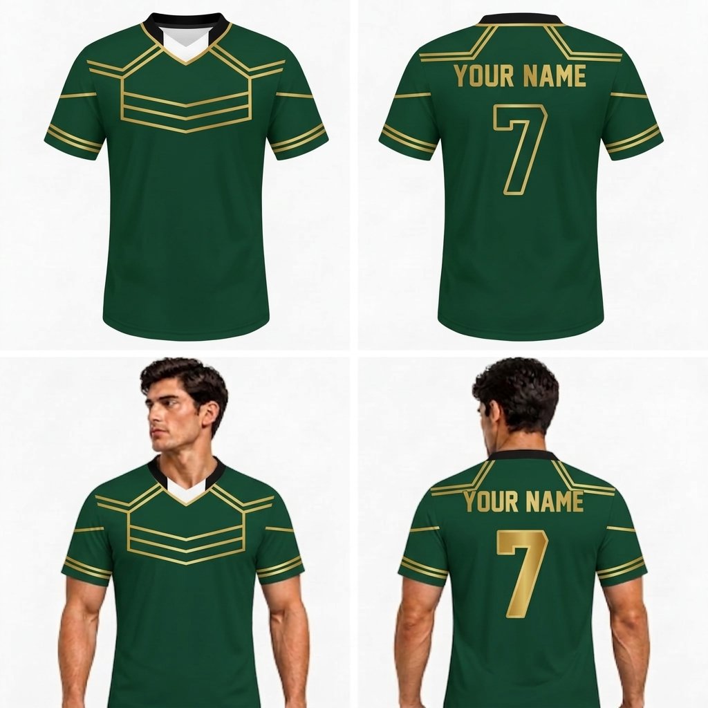 Custom Lines Design Adult Youth Football Jerseys