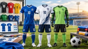 Custom Soccer Kits for Club Teams: Home, Away and Goalkeeper