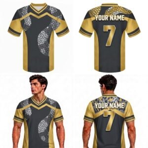 Custom Viper Animals Adult Youth Football Jersey
