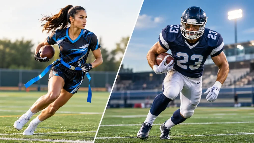 Flag Football Jerseys What's Different From Tackle Uniforms
