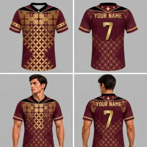 Custom Bright Stars Adult Youth Football Jersey-optimized