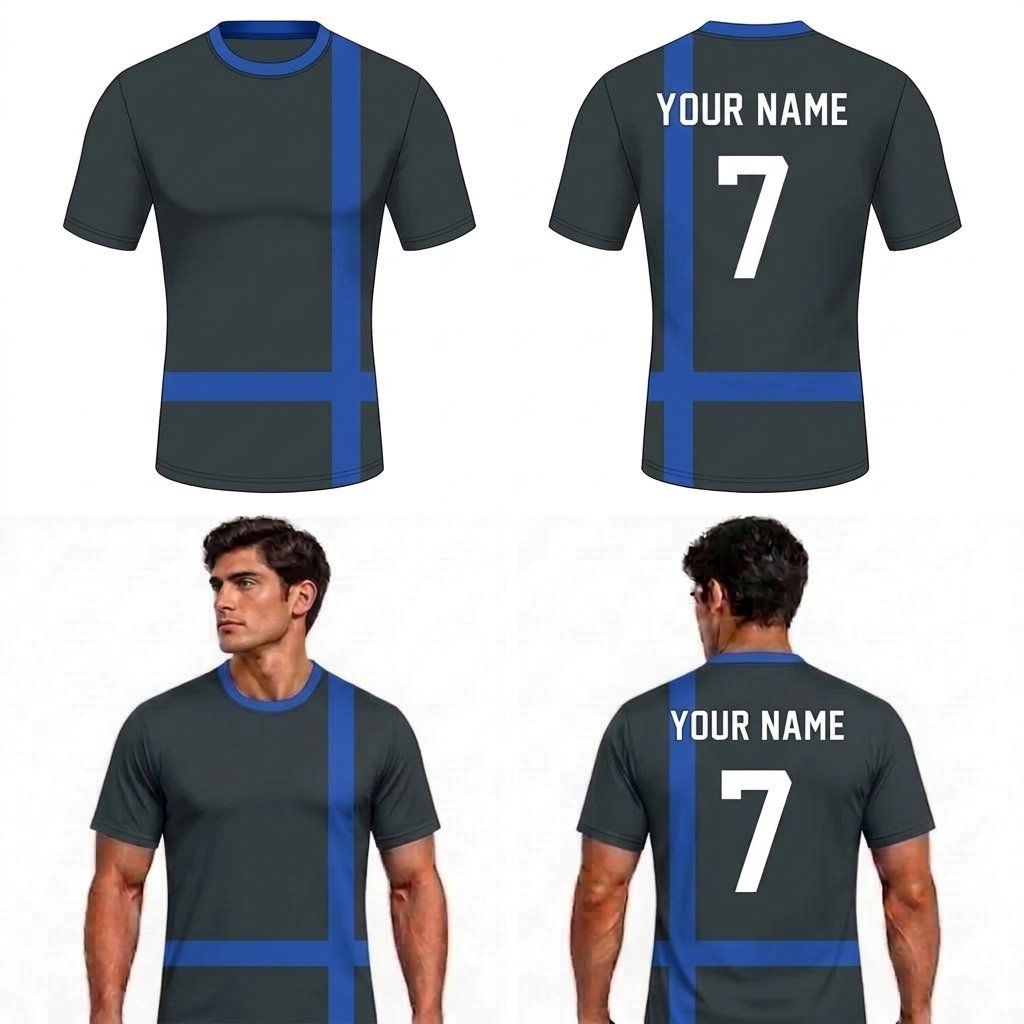 Custom Cross Lines Adult Youth Short Sleeve Compression Shirts