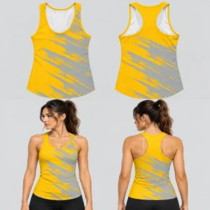 Custom Elegant Abstract Adult & Youth Unisex Track Sleeveless Shirt