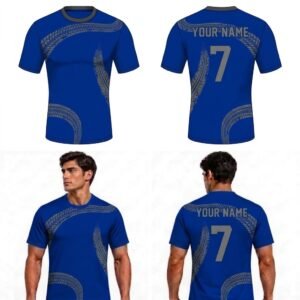 Custom Elegant Design Adult Youth Short Sleeve Compression Shirts