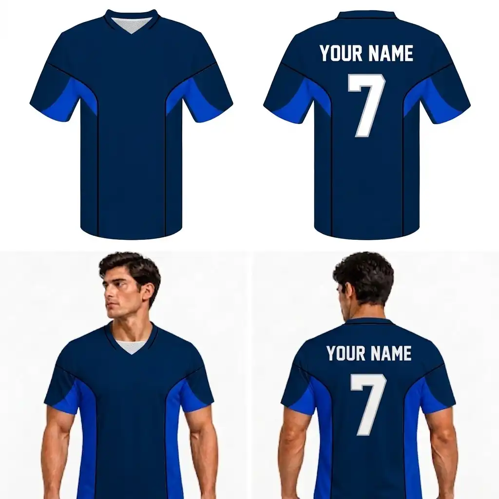 Custom Fashionable Adult Youth Football Jersey-optimized