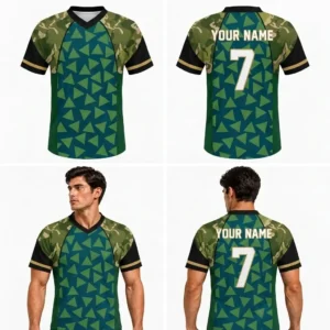 Custom Geometric Shapes Adult Youth Football Jersey-optimized