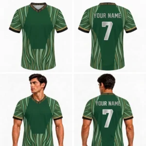 Custom Grass Nature Adult Youth Football Jersey