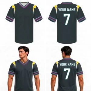 Custom High Performance Adult Youth Football Jersey-optimized