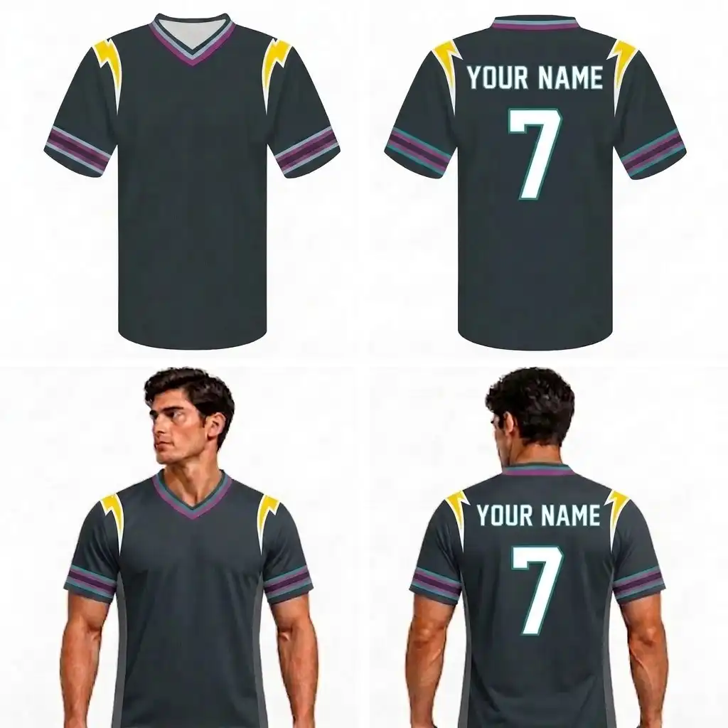 Custom High Performance Adult Youth Football Jersey-optimized
