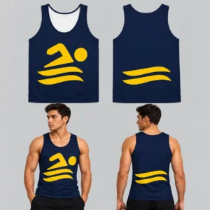Custom Majestic Design Unisex Track Sleeveless Shirt