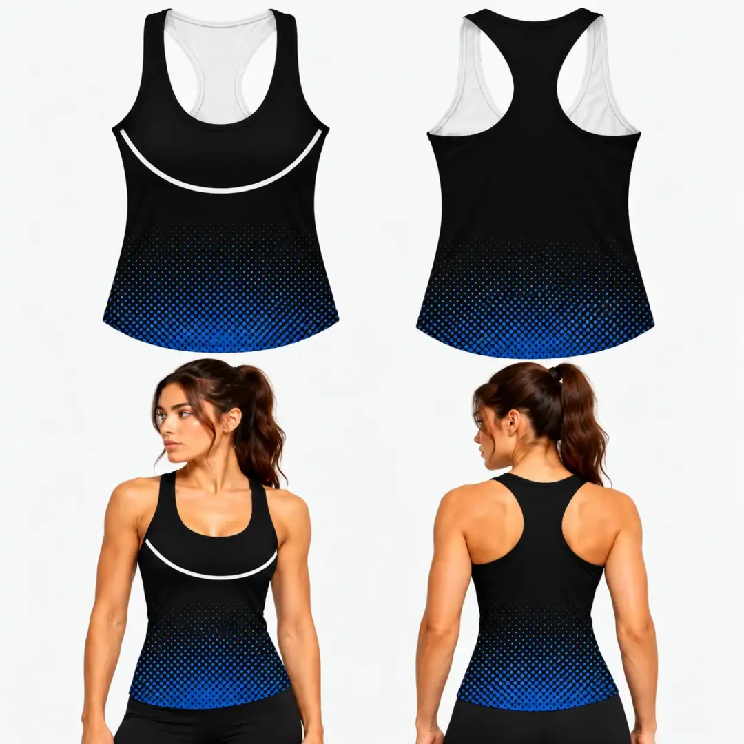 Custom New Track Elite Racerback Sleeveless Shirt
