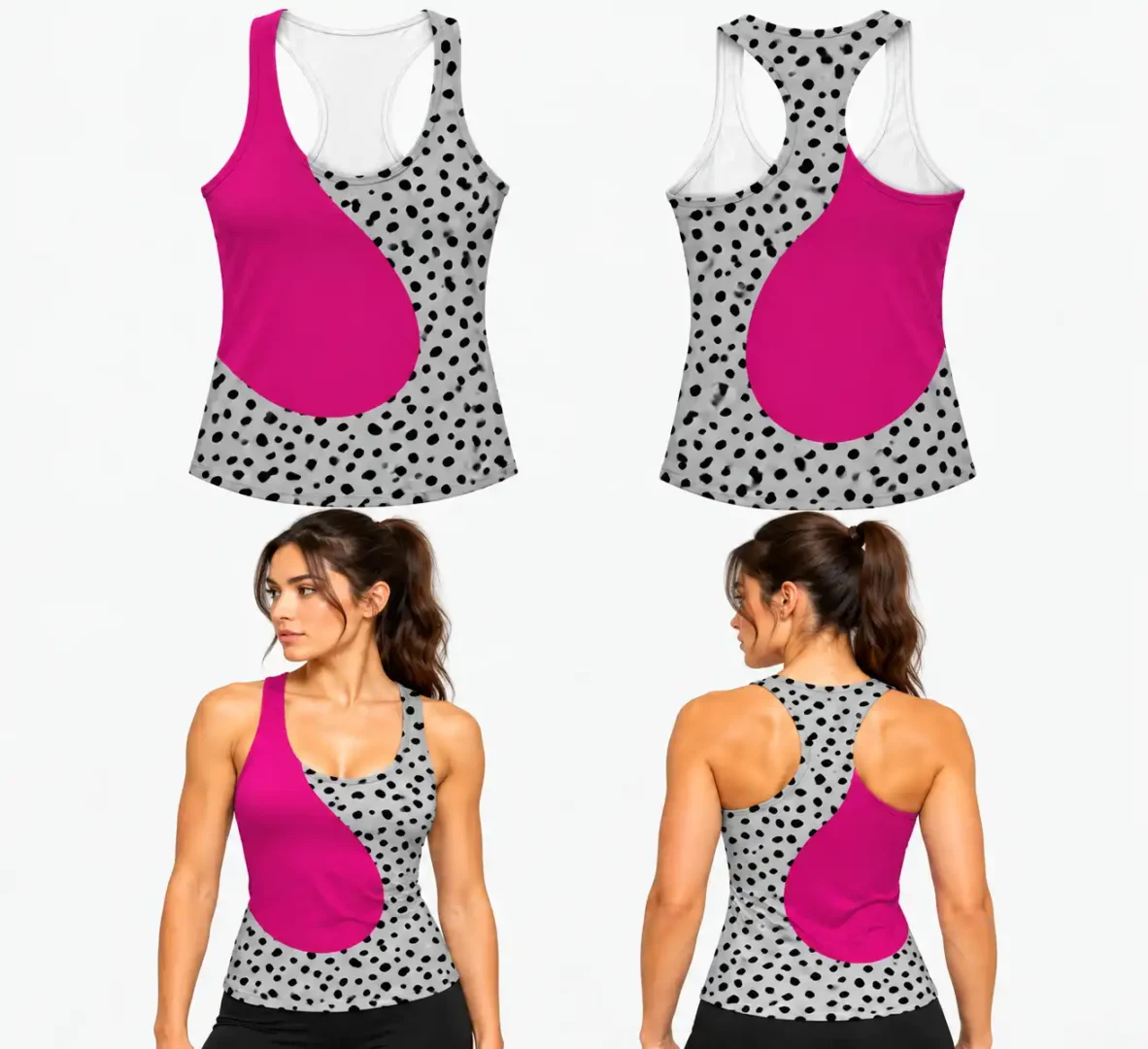 Custom New Track Pro Racerback Sleeveless Shirt