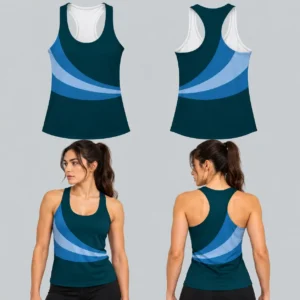 Custom New Track Racerback Sleeveless Shirts Style 1
