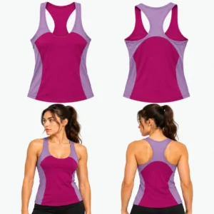 Custom New Track Racerback Sleeveless Shirts Style 5
