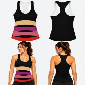 Custom New Track Velocity Racerback Sleeveless Shirt