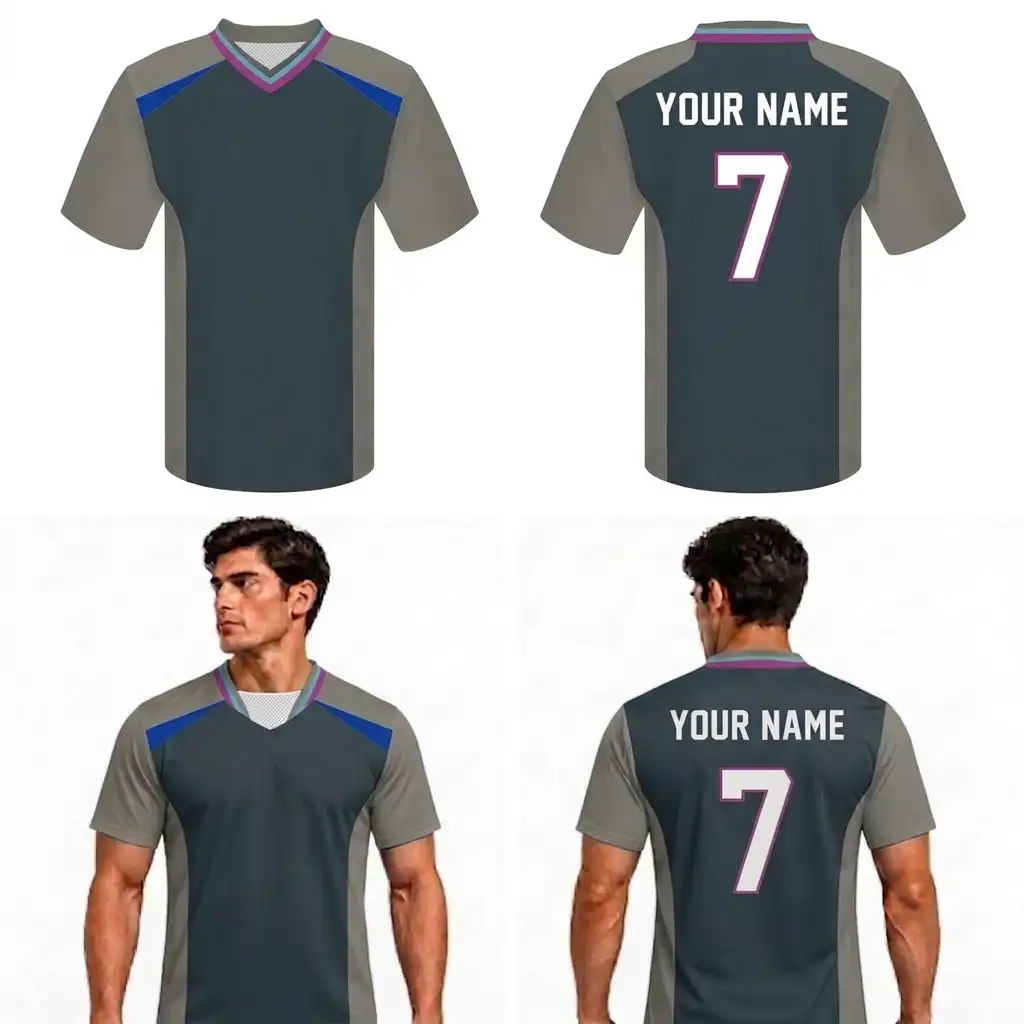 Custom Professional Style Adult Youth Football Jersey-optimized