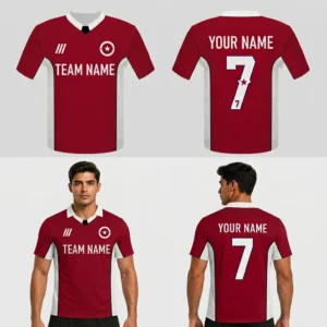 Custom Red Rover Unisex Football Jersey
