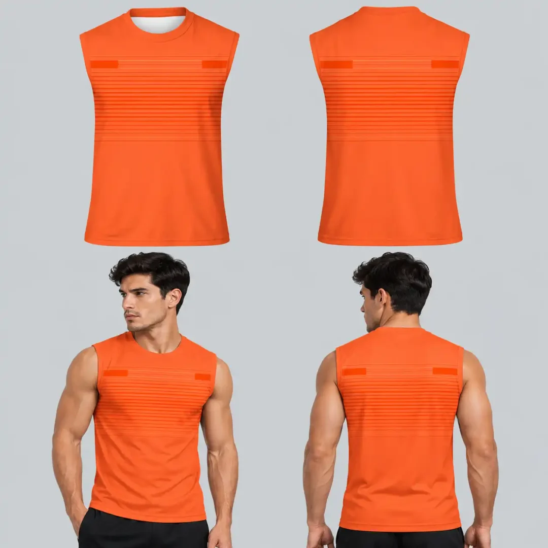 Custom Solid Adult Youth Unisex Sleeveless Shirt