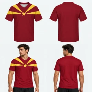 Custom Stellar Maroon Unisex Football Jersey
