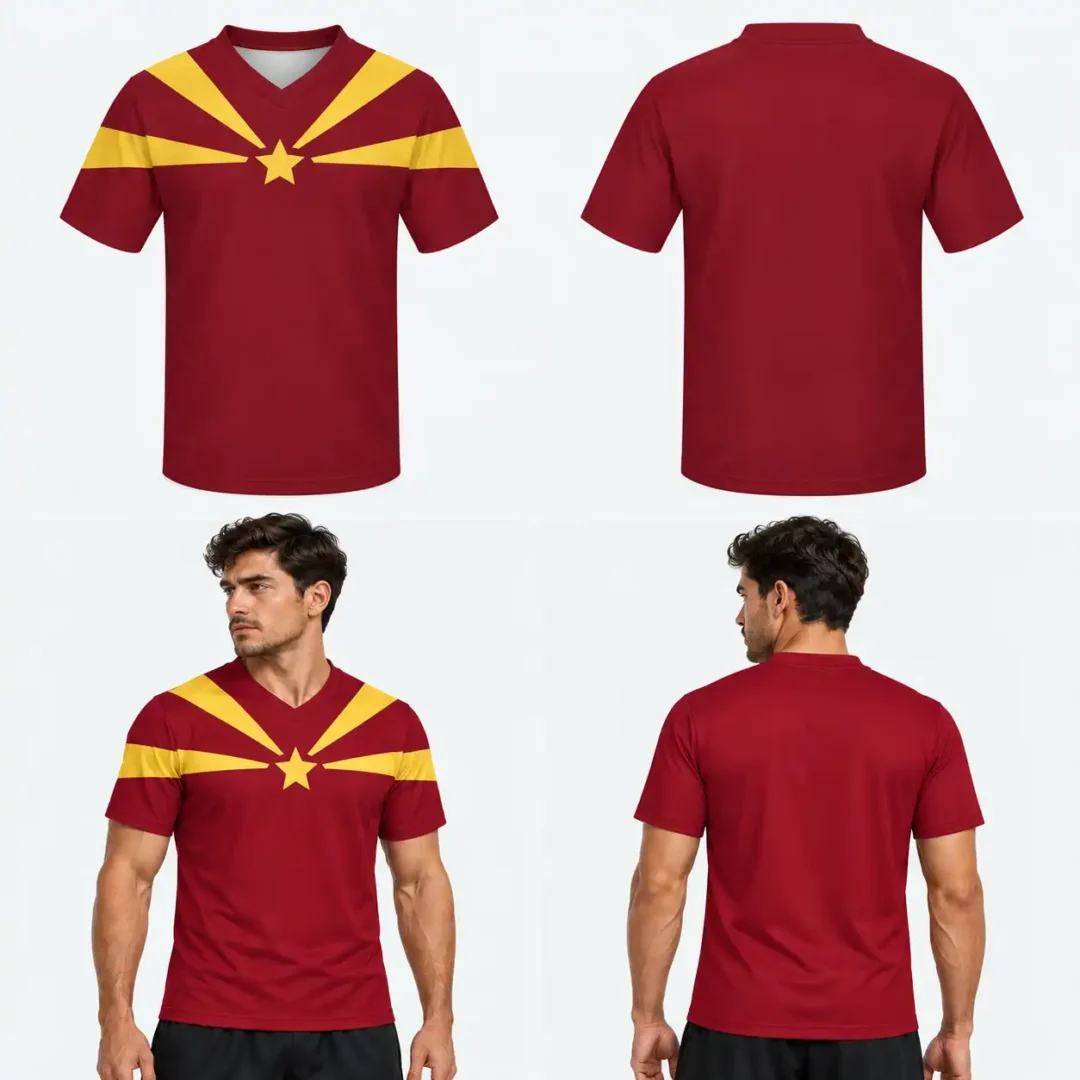 Custom Stellar Maroon Unisex Football Jersey