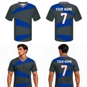 Custom Three Tone Abstract Design Adult Youth Football Jersey-optimized