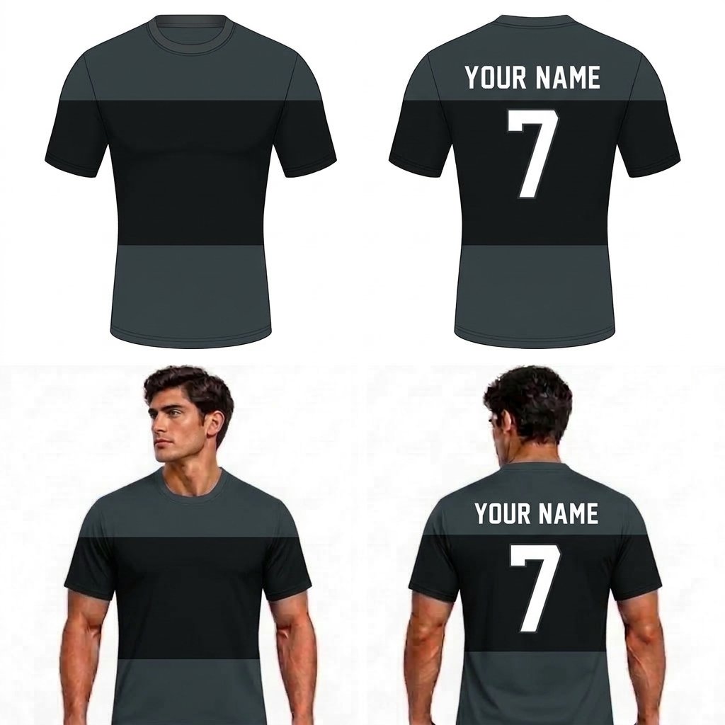 Custom Top Bottom Stripe Adult Youth Short Sleeve Compression Shirts