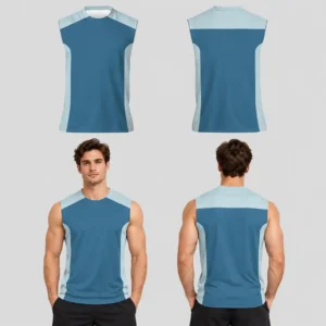 Custom Two Tone Adult Youth Unisex Sleeveless Shirt