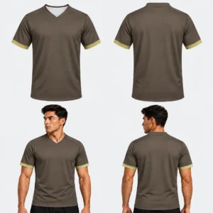 Grayish Unisex Custom Football Jersey