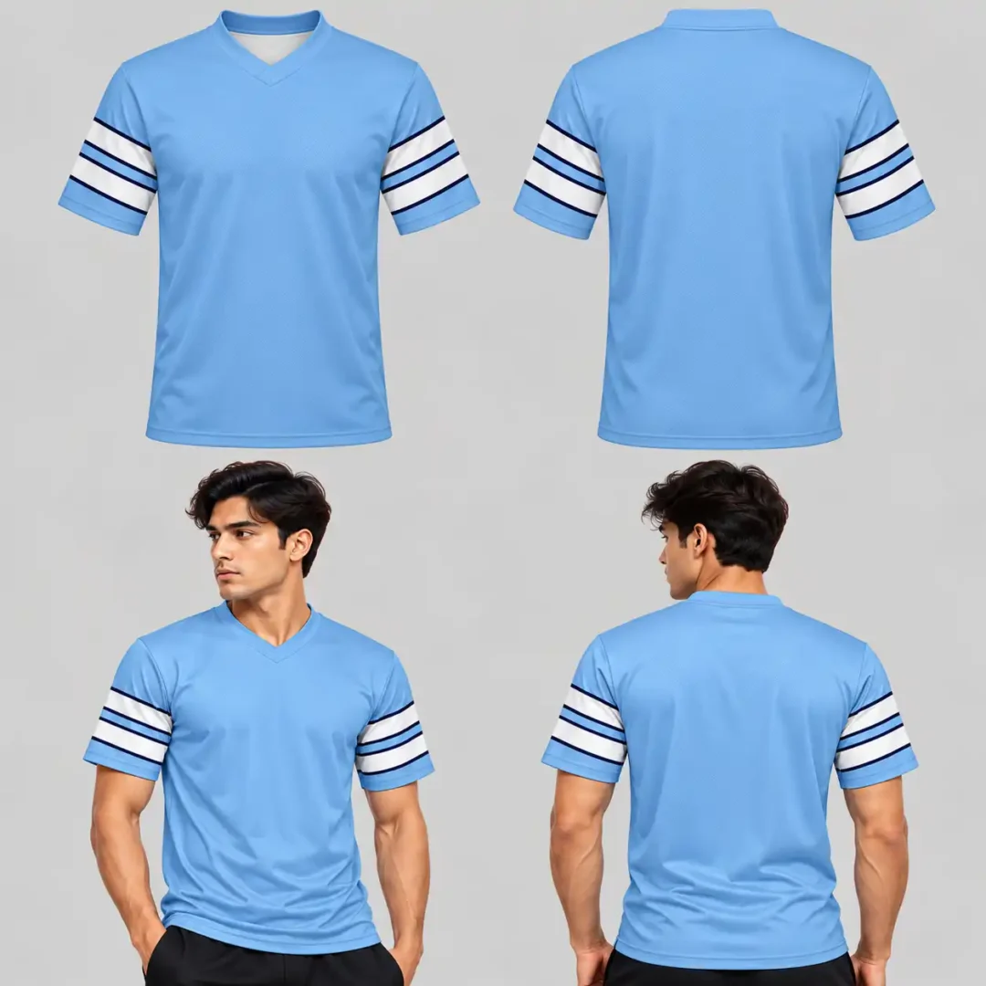 Pale Powdery Unisex Custom Football Jersey