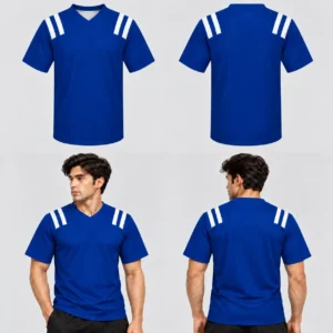 Royal Rulers Style Unisex Custom Football Jersey