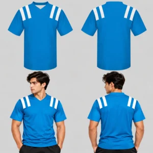 Sapphire Strength Unisex Custom Football Jersey