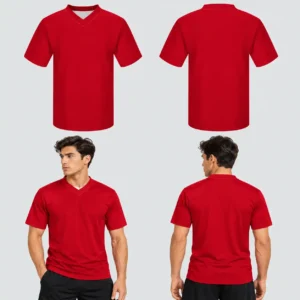 Scarlet Storm Unisex Custom Football Jersey