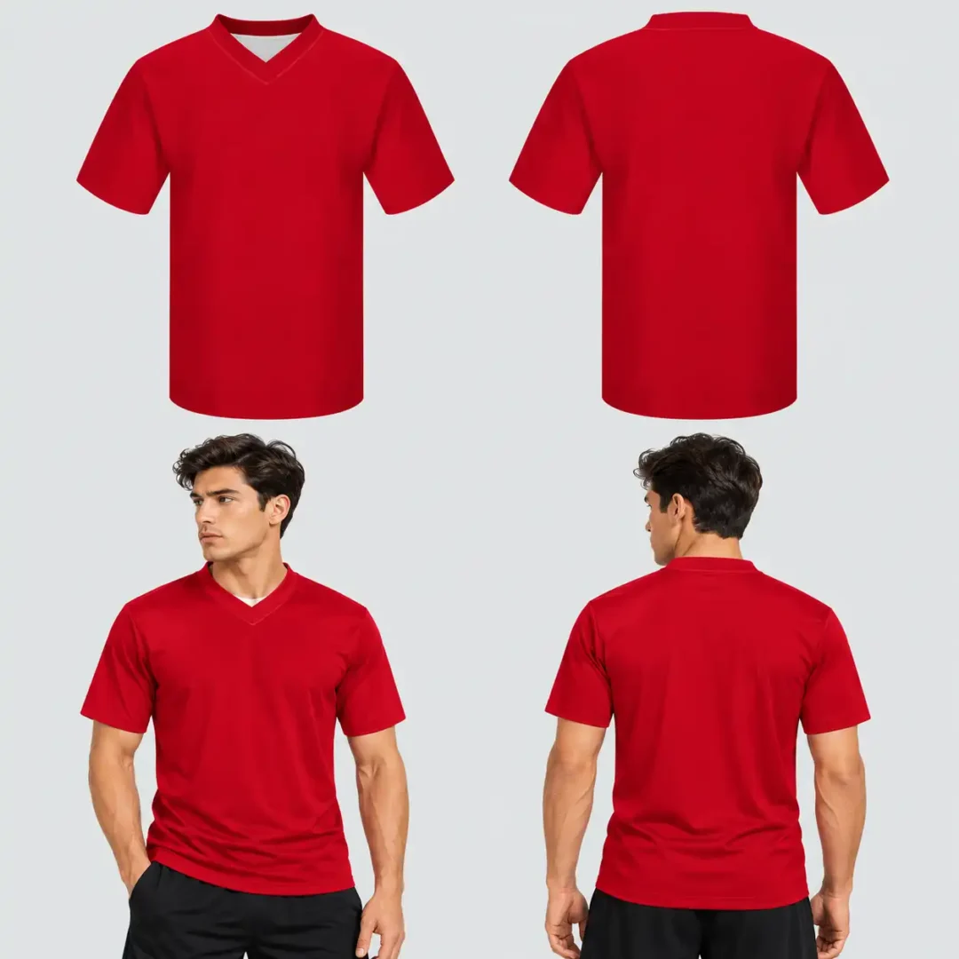 Scarlet Storm Unisex Custom Football Jersey