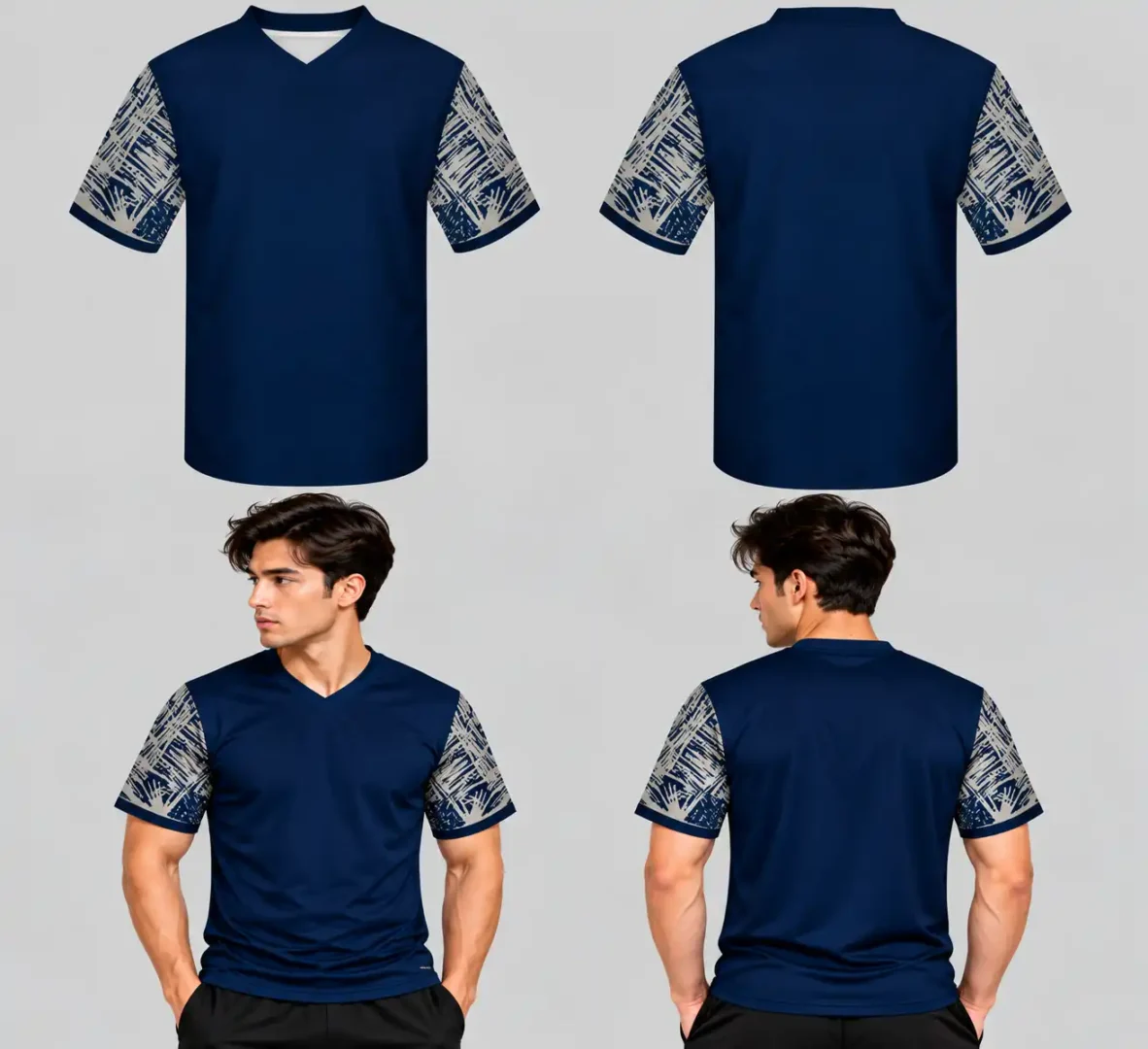 Sleek Spirit Unisex Custom Football Jersey